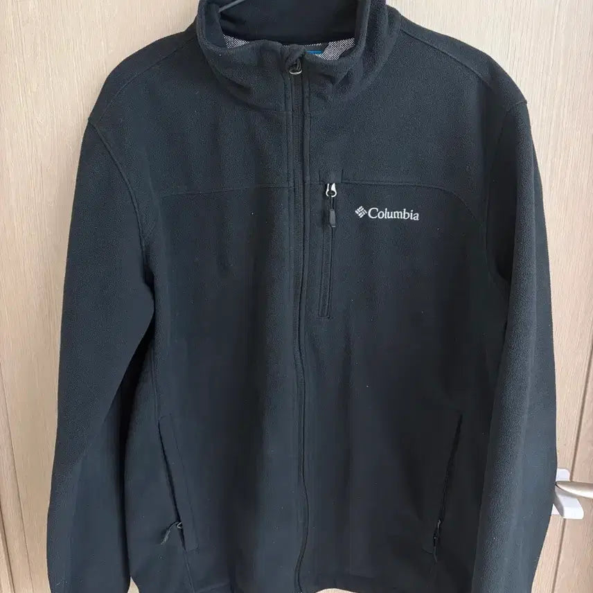 [BUNJANG] Columbia Fleece Lined Full-Zip Jacket / 컬럼비아 블랙 기모 풀집업 L
