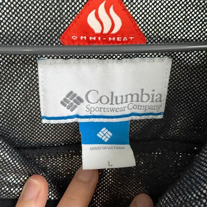 [BUNJANG] Columbia Fleece Lined Full-Zip Jacket / 컬럼비아 블랙 기모 풀집업 L