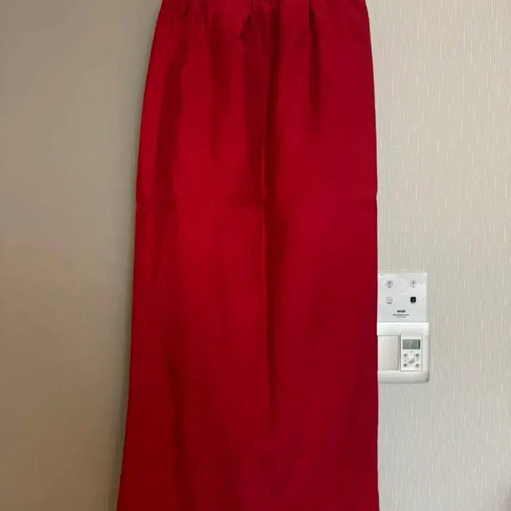 [SOLD OUT] eonts 애옹쓰 레드 롱 스커트