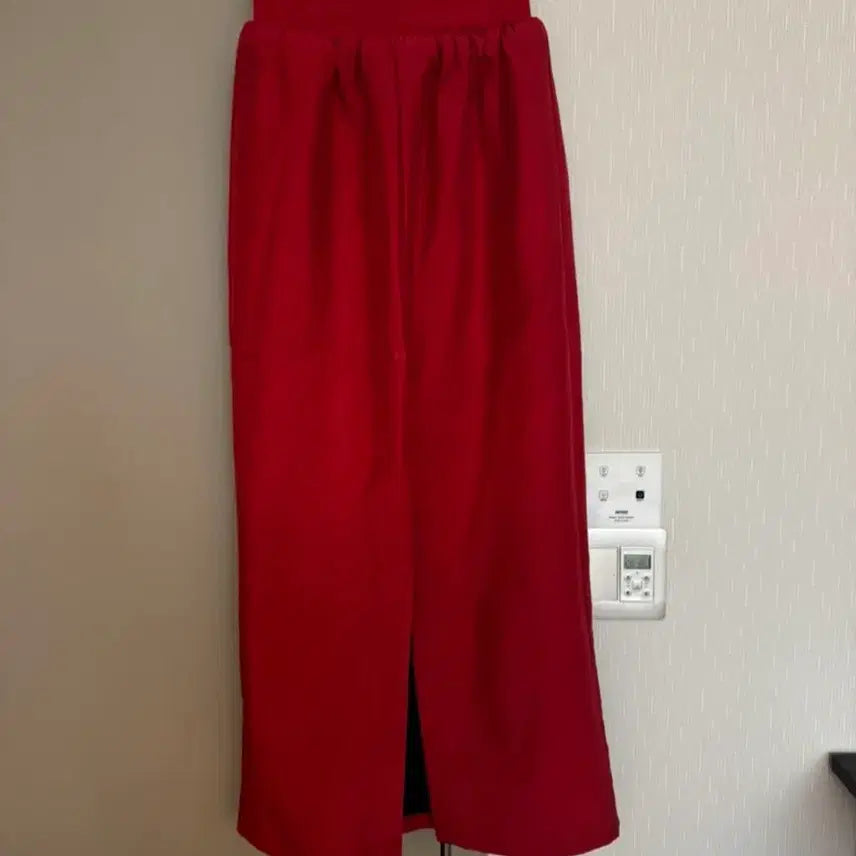 [SOLD OUT] eonts 애옹쓰 레드 롱 스커트