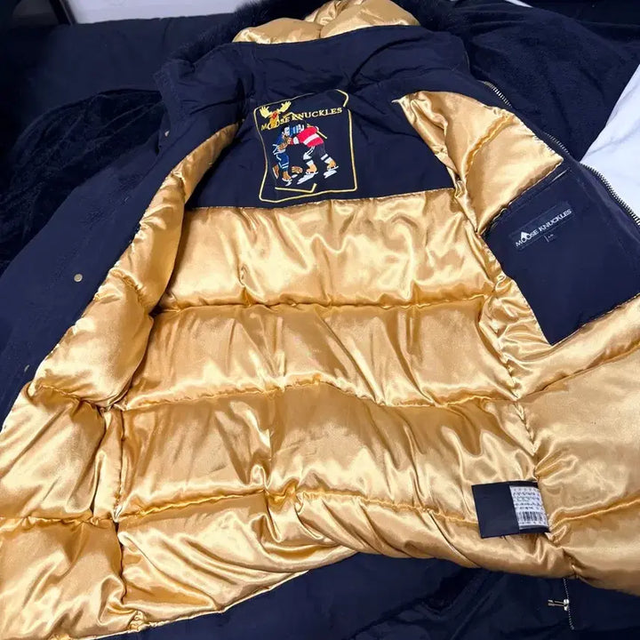 [BUNJANG] Moose Knuckles Stirling Black Padded Jacket / 무스너클 스틸링