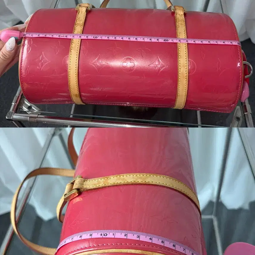 [BUNJANG] Louis Vuitton Vernis Papillon Pink Shoulder Bag / 루이비통 베르니 파피용 핑크 숄더백