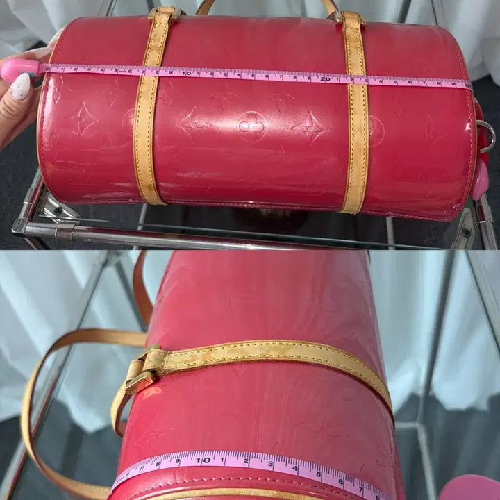 [BUNJANG] Louis Vuitton Vernis Papillon Pink Shoulder Bag / 루이비통 베르니 파피용 핑크 숄더백