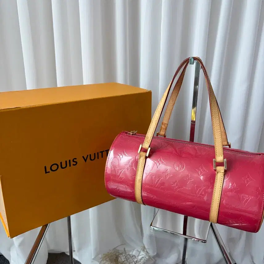 [BUNJANG] Louis Vuitton Vernis Papillon Pink Shoulder Bag / 루이비통 베르니 파피용 핑크 숄더백