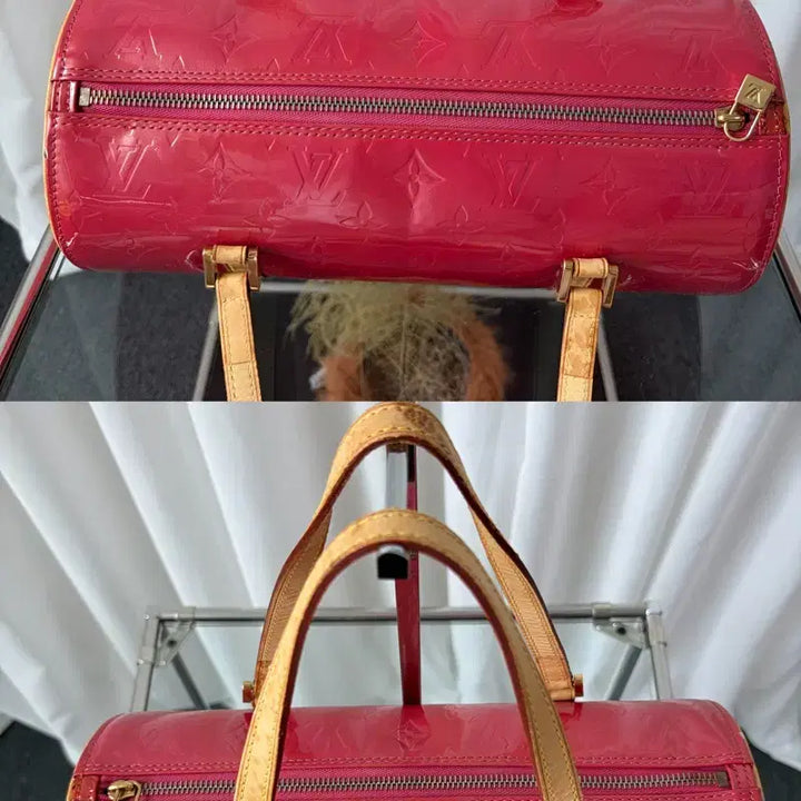 [BUNJANG] Louis Vuitton Vernis Papillon Pink Shoulder Bag / 루이비통 베르니 파피용 핑크 숄더백