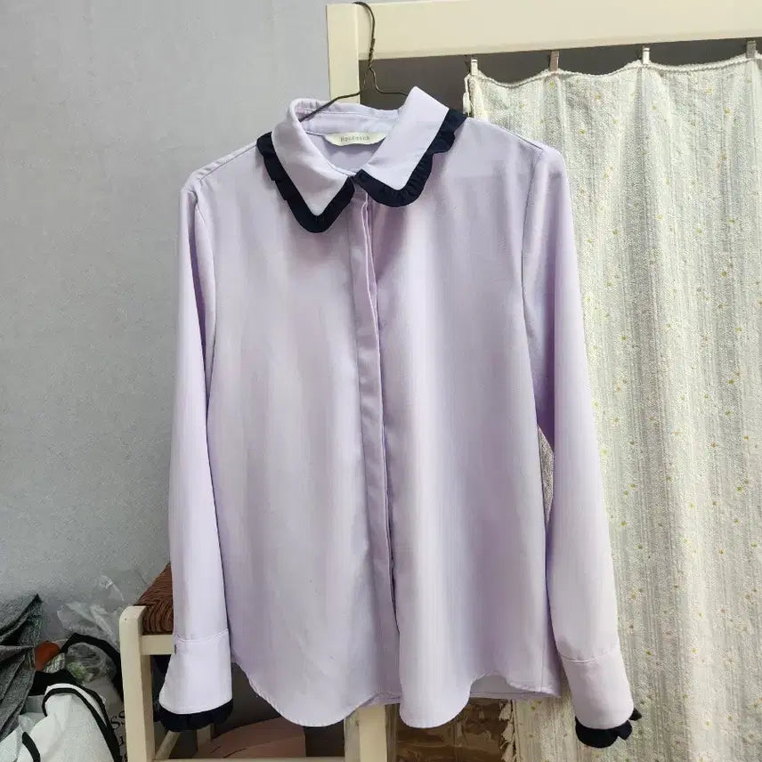 [BUNJANG] Hukesh Lavender Blouse / 허케쉬 m
