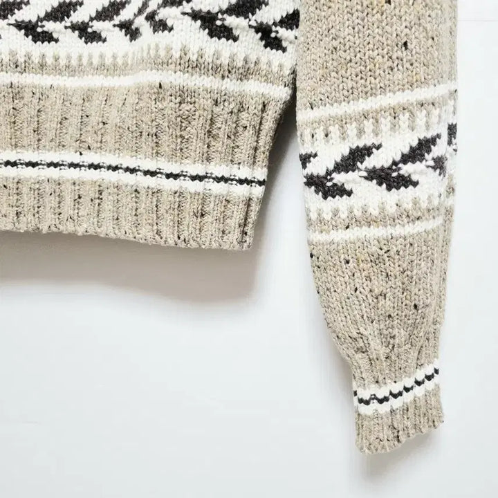 [BUNJANG] Polo Ralph Lauren Intarsia Wool Blend Sweater / 여성 레어 2022 폴로 QR인증 인타르시아 울 블렌드 긴팔 스웨터 니트