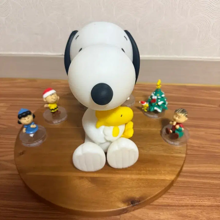 [BUNJANG] Baskin Robbins Snoopy Figure Set / 베스킨라빈스 스누피 피규어 세트 판매+사은품