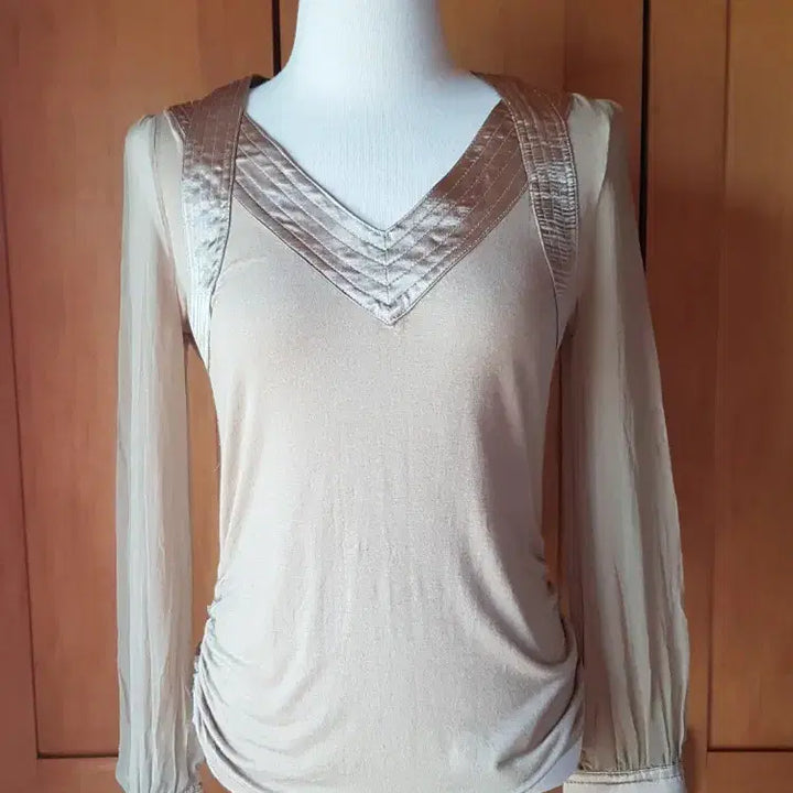 [BUNJANG] Marc Jacobs Puff See-Through Blouse / 마크 제이콥스 퍼프 시스루 블라우스