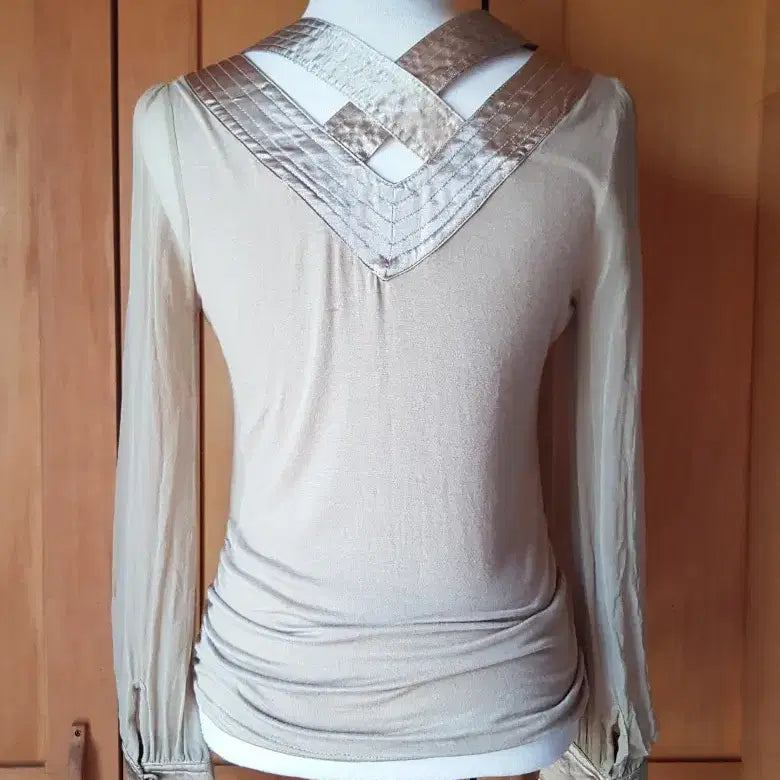 [BUNJANG] Marc Jacobs Puff See-Through Blouse / 마크 제이콥스 퍼프 시스루 블라우스