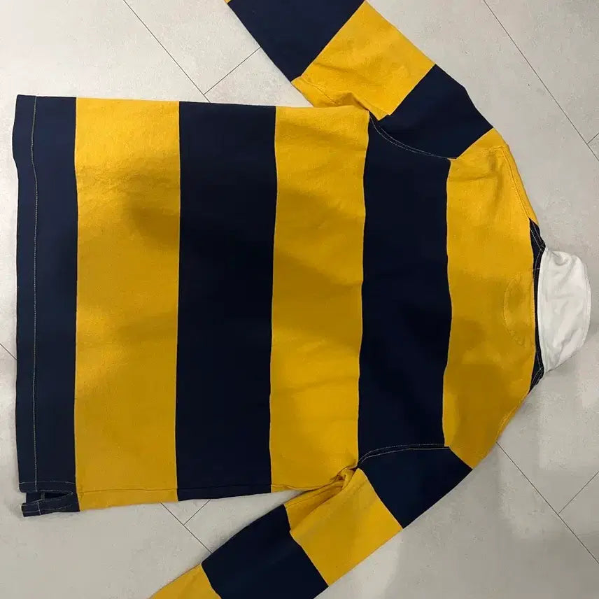 [SOLD OUT] 폴로랄프로렌 럭비티 꿀벌 엘로우 네이비/그린네이비