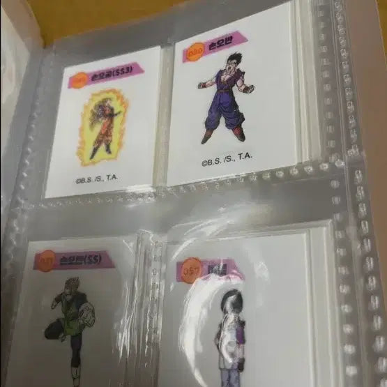 [BUNJANG] Dragon Ball Tteokbokki Sticker Full Set / 드래곤볼 띠부씰전종