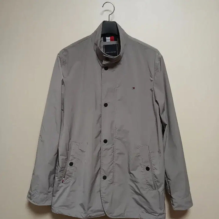 [BUNJANG] Tommy Hilfiger Windbreaker Jacket L Grey / 타미힐피거 바람막이 자켓 L