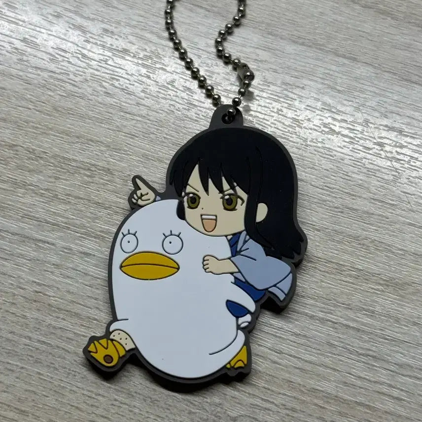 [BUNJANG] Gintama Katsura Elizabeth Rubber Strap / 은혼 카츠라 엘리자베스 러버스트랩