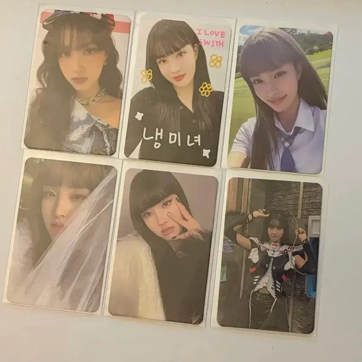 [SOLD OUT] (일괄) 스테이씨 윤 포카 6장 포토카드