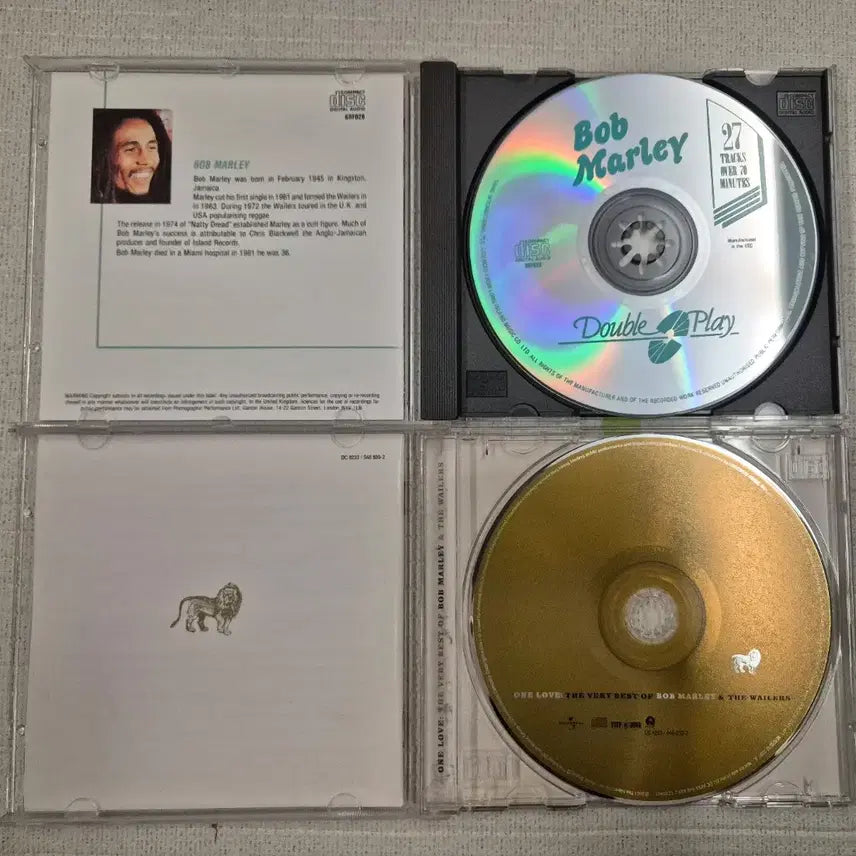 [BUNJANG] Bob Marley Best 2CD Set / 밥 말리 베스트 CD 음반 2장 세트
