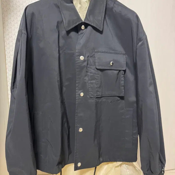 [BUNJANG] Songzio Collection Crop Coach Jacket Black (Size 46) / 송지오 컬렉션 크롭 코치 자켓 블랙 (46)