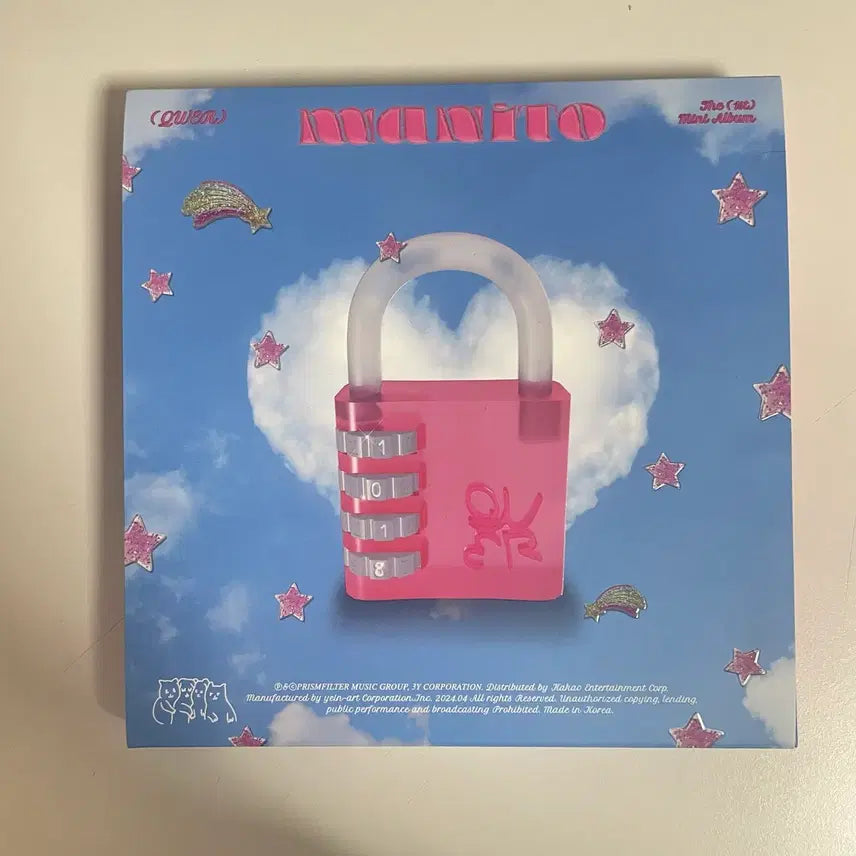 [SOLD OUT] QWER 고민중독 마니또 프렌즈 앨범 단순개봉 판매합니다