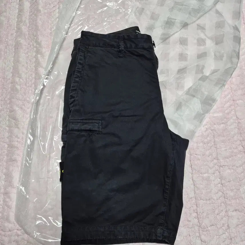 [BUNJANG] Stone Island Cargo Shorts XL Black / 정품 스톤아일랜드 카고반바지 34-XL 블랙