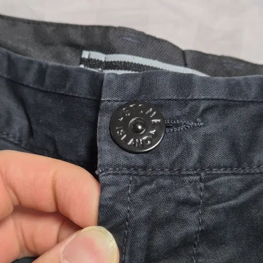 [BUNJANG] Stone Island Cargo Shorts XL Black / 정품 스톤아일랜드 카고반바지 34-XL 블랙