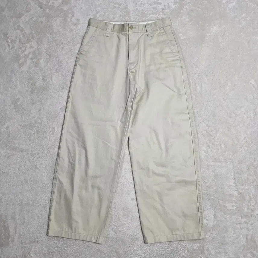 [BUNJANG] Uniqlo U Wide Chino Pants / (76)유니클로 U 와이드 치노 팬츠