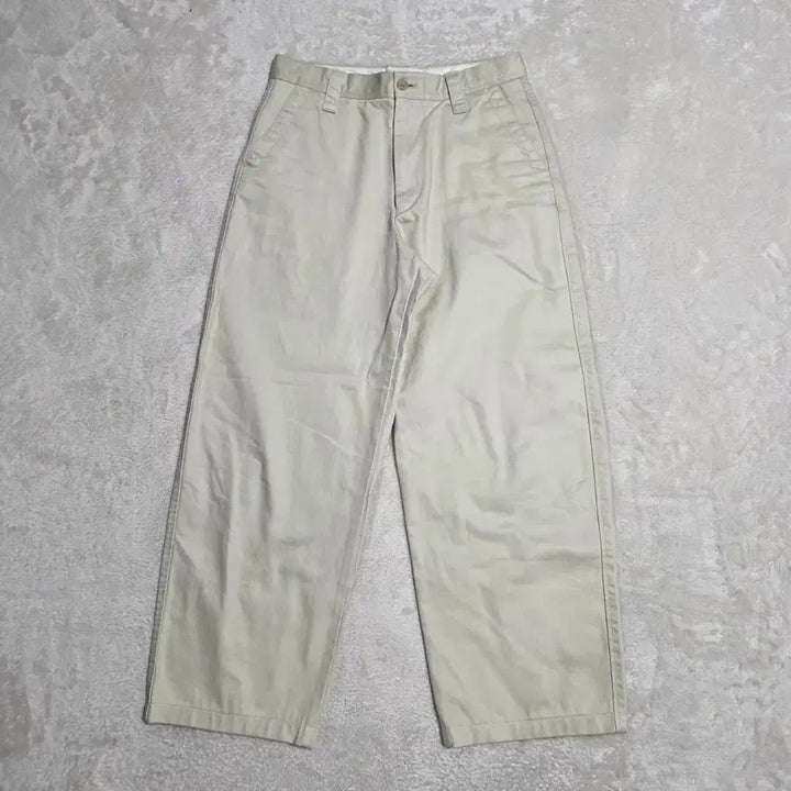 [BUNJANG] Uniqlo U Wide Chino Pants / (76)유니클로 U 와이드 치노 팬츠