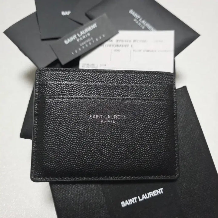 [SOLD OUT] [S+/정품] 생로랑 카드지갑 풀박스