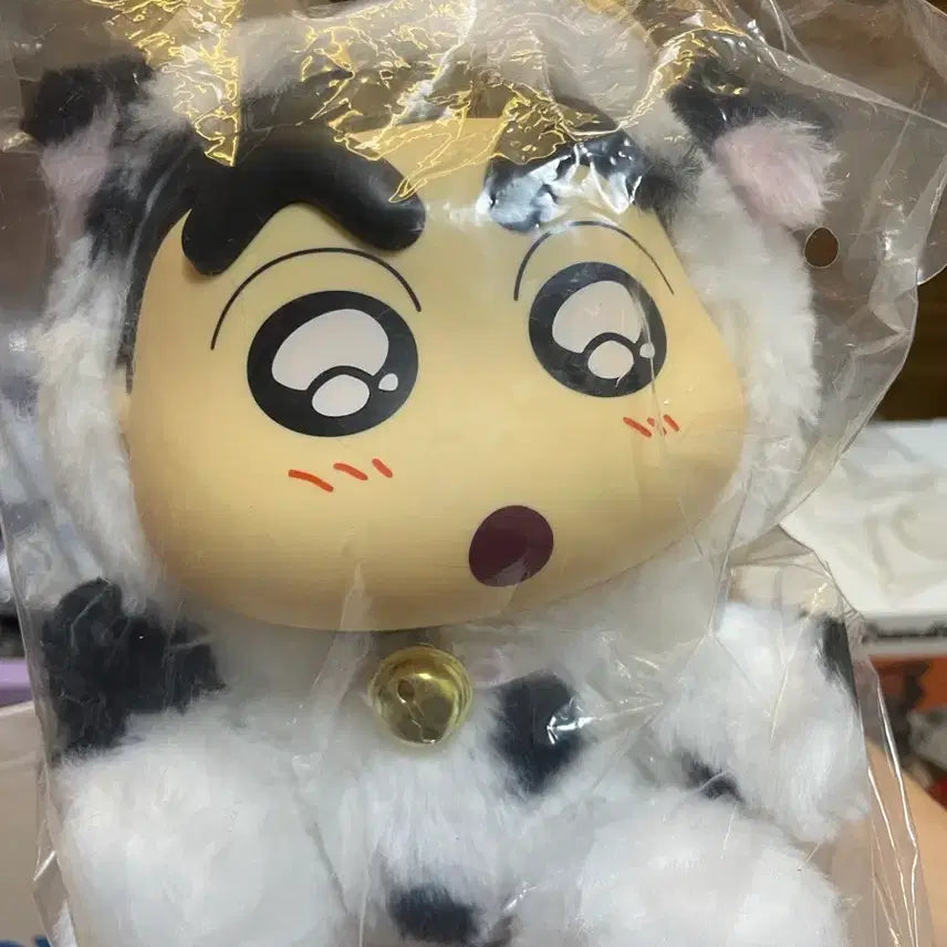[SOLD OUT] 짱구 젖소 코스튬 인형