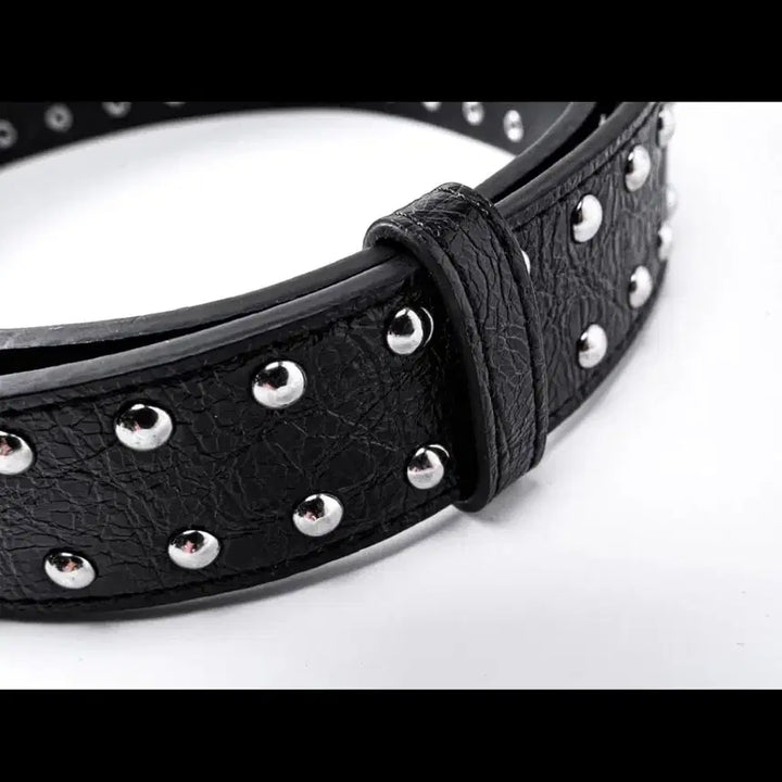 [SOLD OUT] [새상품] 십자가 크로스 버클 볼트 스터드 벨트