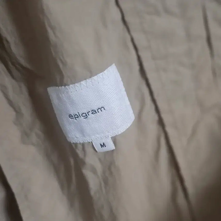 [BUNJANG] Epigram Beige Hooded Trench Coat M / 에피그램 베이지 후드 트렌치코트 M