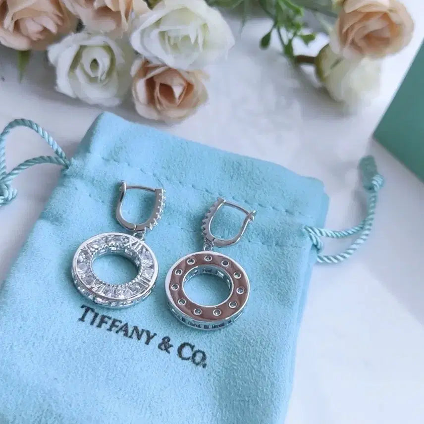[BUNJANG] Tiffany &amp; Co. Atlas Silver Earrings / 티파니앤코 아틀라스 귀걸이
