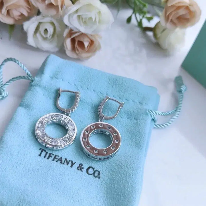 [BUNJANG] Tiffany &amp; Co. Atlas Silver Earrings / 티파니앤코 아틀라스 귀걸이