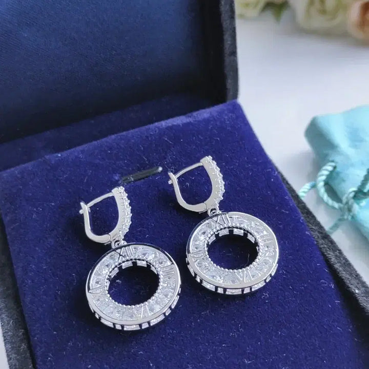 [BUNJANG] Tiffany &amp; Co. Atlas Silver Earrings / 티파니앤코 아틀라스 귀걸이