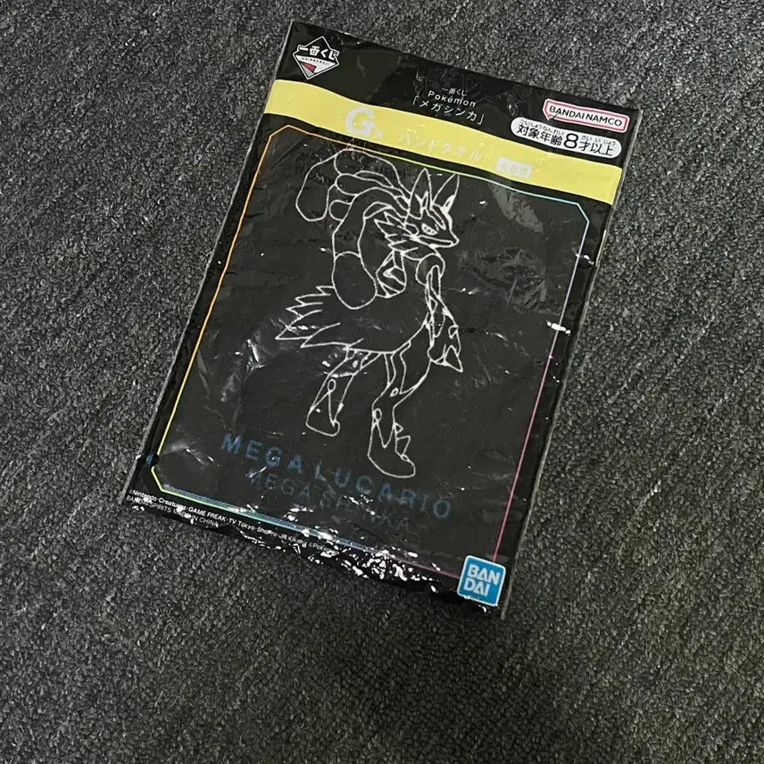 [BUNJANG] Pokemon Ichiban Kuji Mega Evolution Mega Lucario Hand Towel / 포켓몬 메가진화 이치방쿠지 G상 메가루카리오 핸드타올
