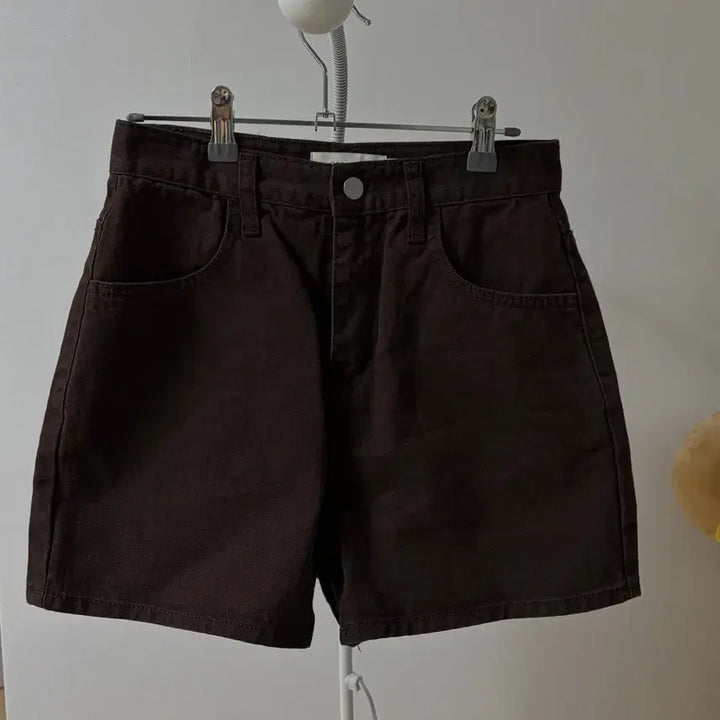 [BUNJANG] Ganesra Chocolate Shorts S / 가내스라 초코 반바지 S