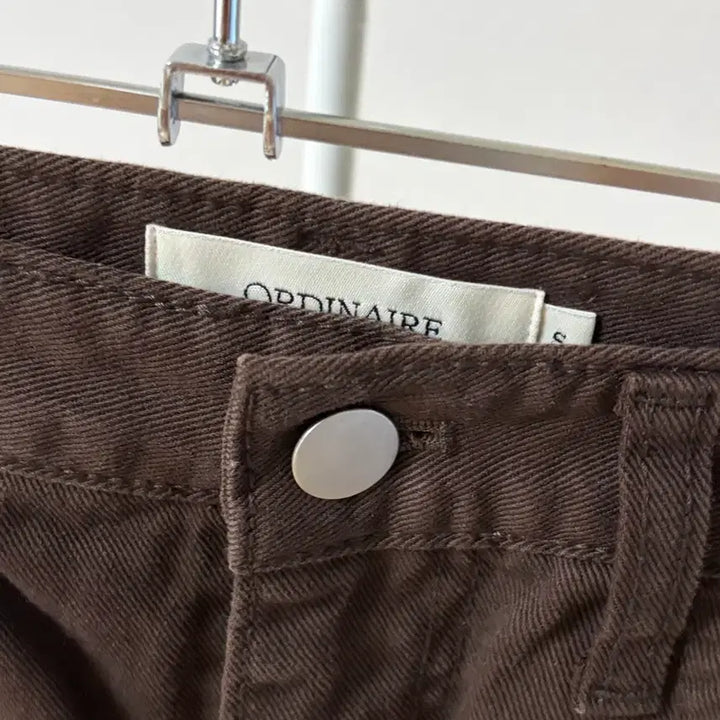 [BUNJANG] Ganesra Chocolate Shorts S / 가내스라 초코 반바지 S