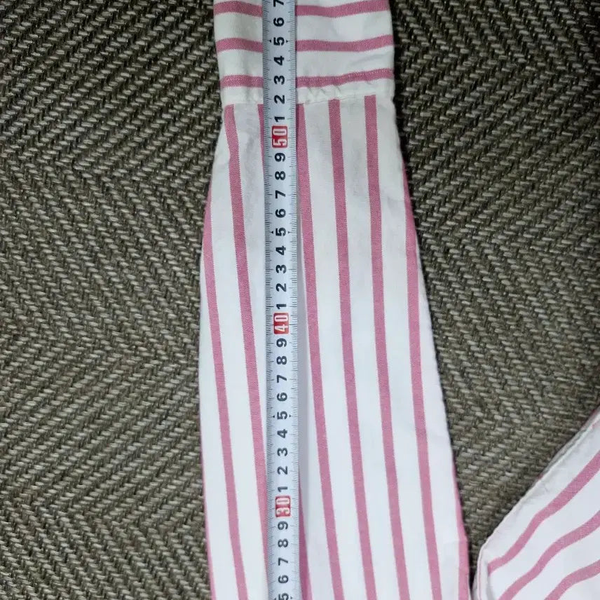 [BUNJANG] Polo Ralph Lauren Oxford Stripe Shirt / QR폴로랄프로렌 옥스포드 남방 S