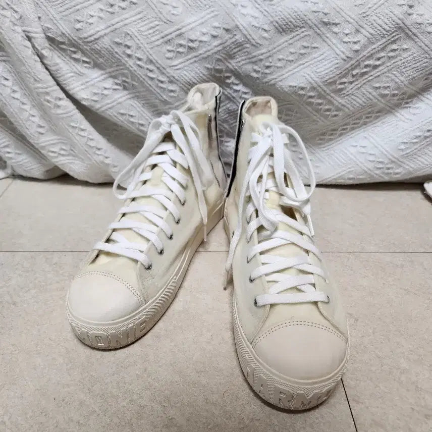 [BUNJANG] Deharmonie Andante Velcro High-Top Sneakers / (미사용) 드하모니 안단테 벨크로 280