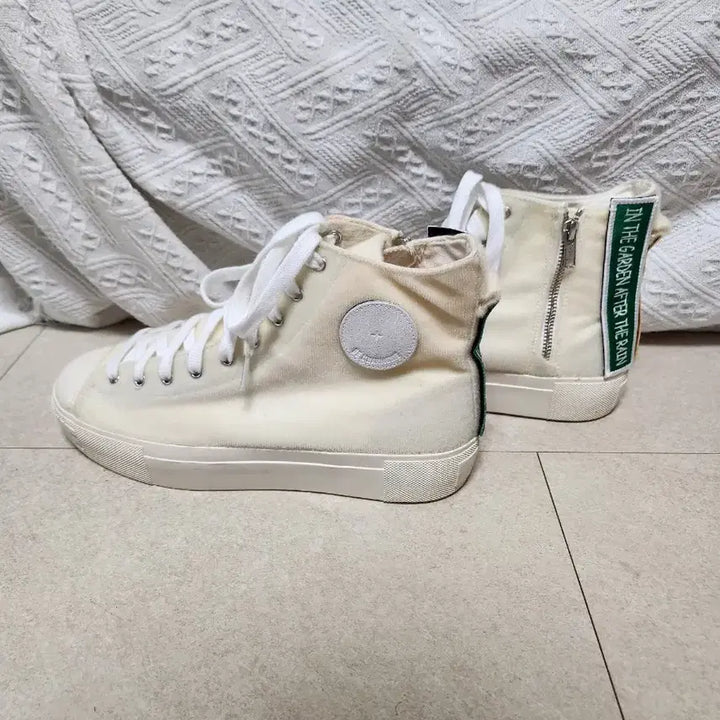 [BUNJANG] Deharmonie Andante Velcro High-Top Sneakers / (미사용) 드하모니 안단테 벨크로 280