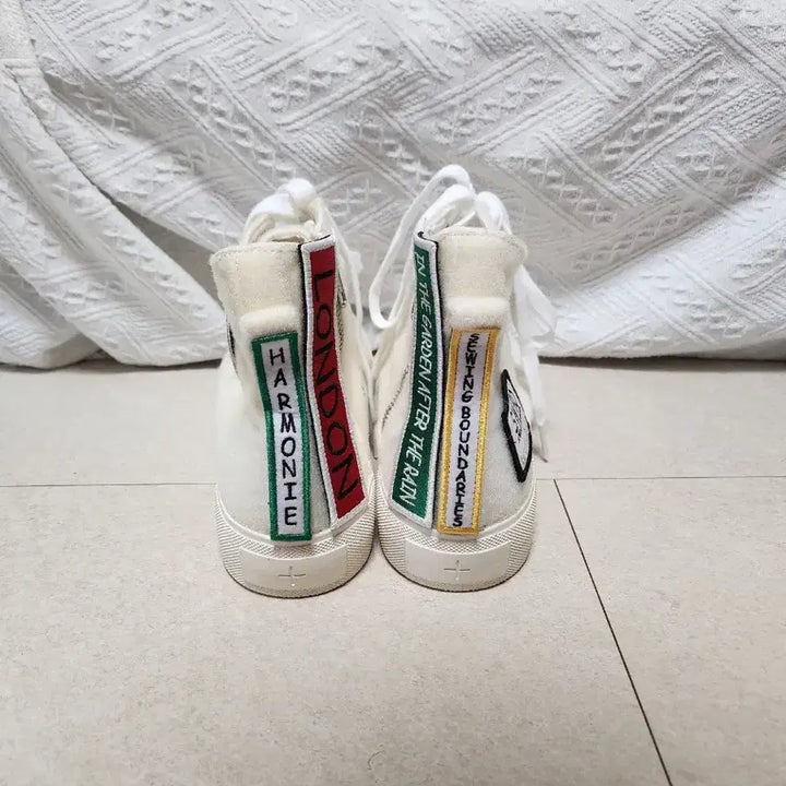 [BUNJANG] Deharmonie Andante Velcro High-Top Sneakers / (미사용) 드하모니 안단테 벨크로 280