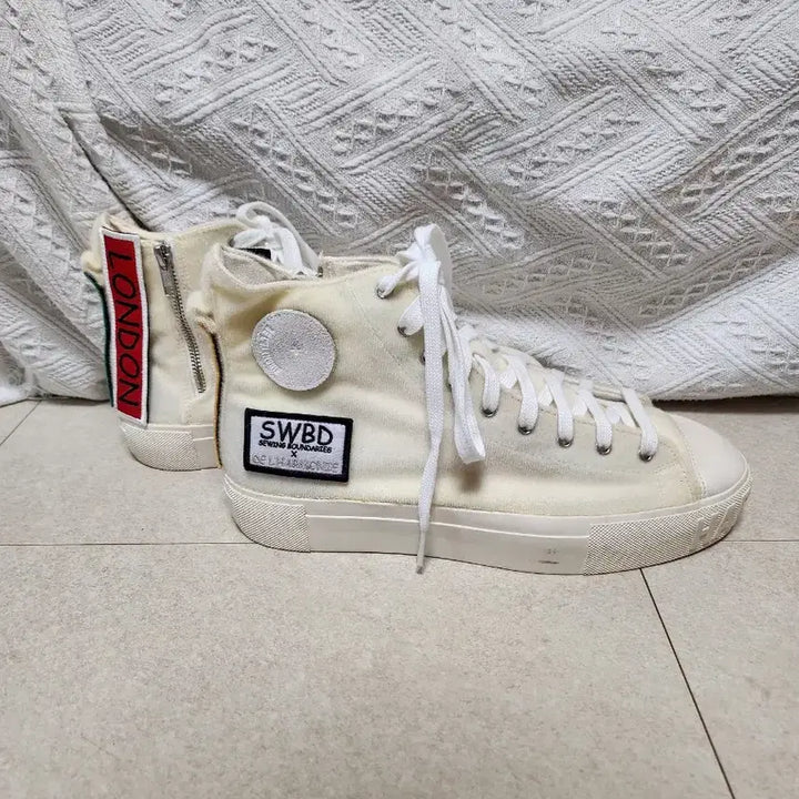 [BUNJANG] Deharmonie Andante Velcro High-Top Sneakers / (미사용) 드하모니 안단테 벨크로 280