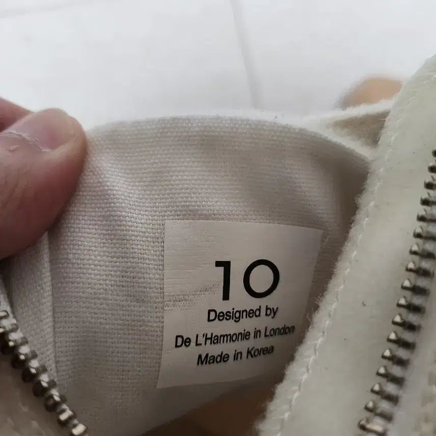 [BUNJANG] Deharmonie Andante Velcro High-Top Sneakers / (미사용) 드하모니 안단테 벨크로 280