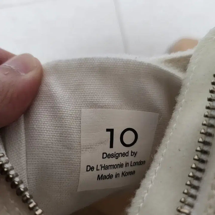 [BUNJANG] Deharmonie Andante Velcro High-Top Sneakers / (미사용) 드하모니 안단테 벨크로 280