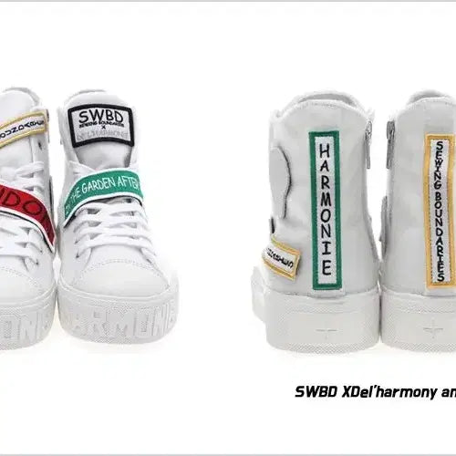 [BUNJANG] Deharmonie Andante Velcro High-Top Sneakers / (미사용) 드하모니 안단테 벨크로 280