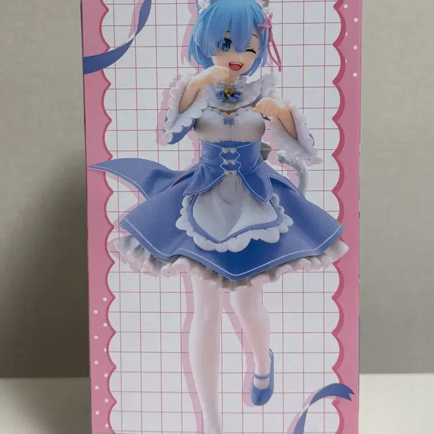 [BUNJANG] TAITO Rem Figure Bunny Girl &amp; Cat Maid Bundle Set / (미개봉,세트)TAITO 리제로 렘 피규어 바니걸, 고양이 메이드