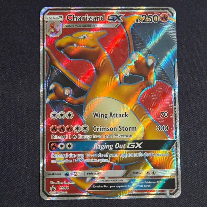 [BUNJANG] North American Edition Charizard GX Promo SM60 Pokemon Card / [포켓몬 카드]북미판 리자몽 GX 프로모 SM60