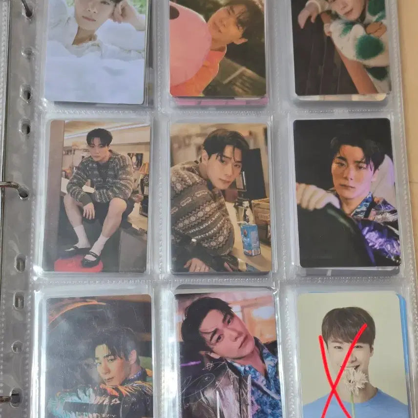 [SOLD OUT] 아스트로 문빈 ceci 포카 9장, USB 포카