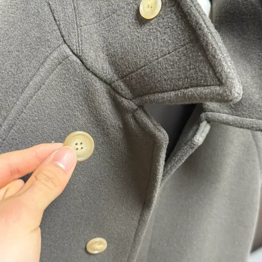 [BUNJANG] Brown Yard Balmacaan Coat / 브라운야드 발마칸 코트