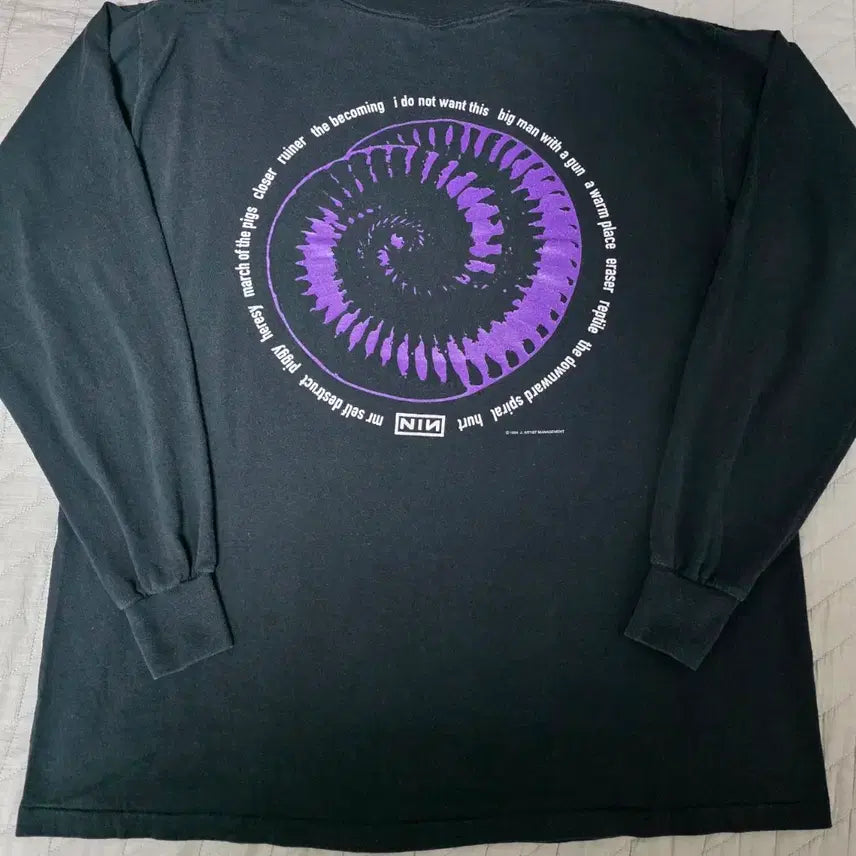 [BUNJANG] Nine Inch Nails DOWNWARD Vintage Band Tee / [XL] 90s 나인인치네일스 DOWNWARD 빈티지 밴드티