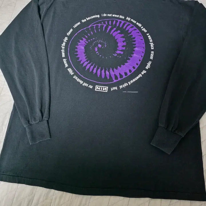 [BUNJANG] Nine Inch Nails DOWNWARD Vintage Band Tee / [XL] 90s 나인인치네일스 DOWNWARD 빈티지 밴드티
